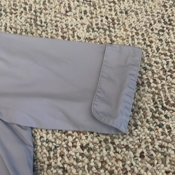 American Eagle Light Purple 3/4 Length Sleeve Button Up - Picture 4 of 7